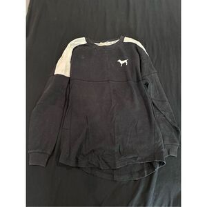 Women’s XS PINK women’s black and white sweater